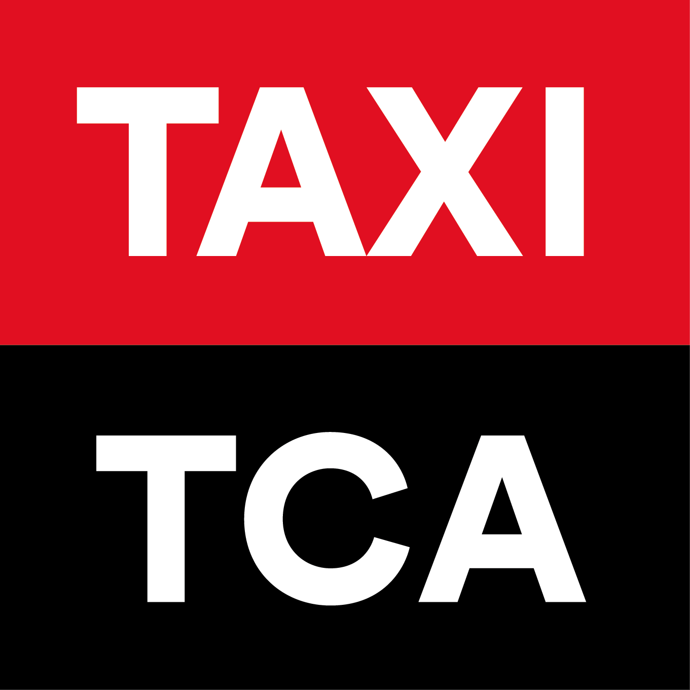 TCA Taxi logo
